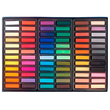 Estojo Giz Pastel Seco GoldFaber c/72 128272 Faber
